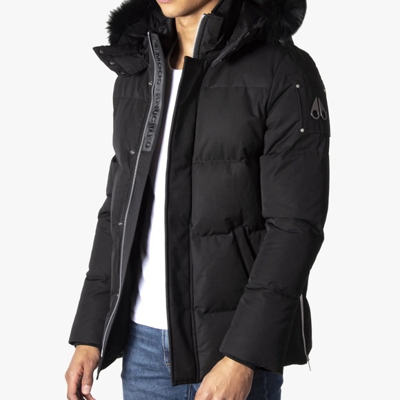 Moose Knuckles Richardson Jacket Black Fur - Picture 2 of 14